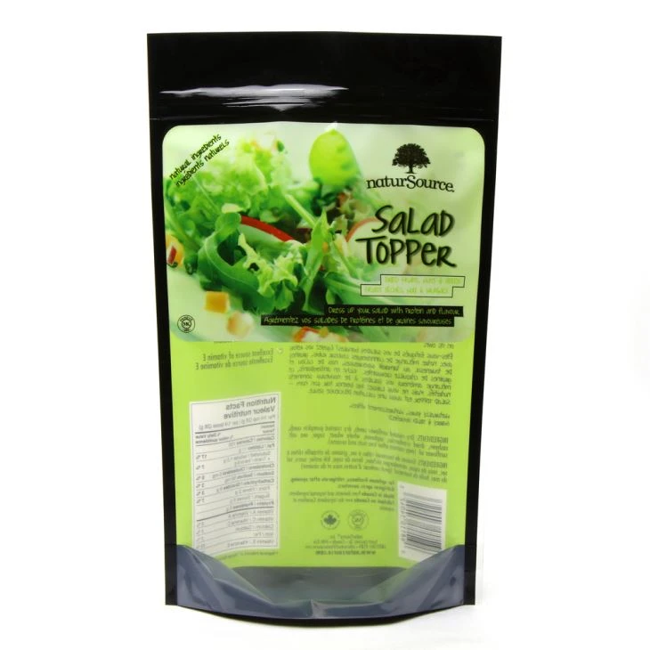 Impresión multicolor Stand Up Pouch For Vegetable Salad