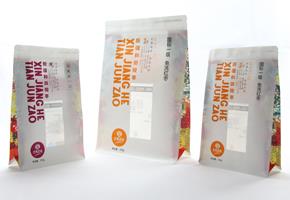 Bolsas laterales con fuelle lateral para bocadillos con nueces