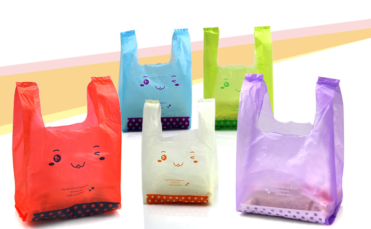 Color T-shirt Shopping Bag