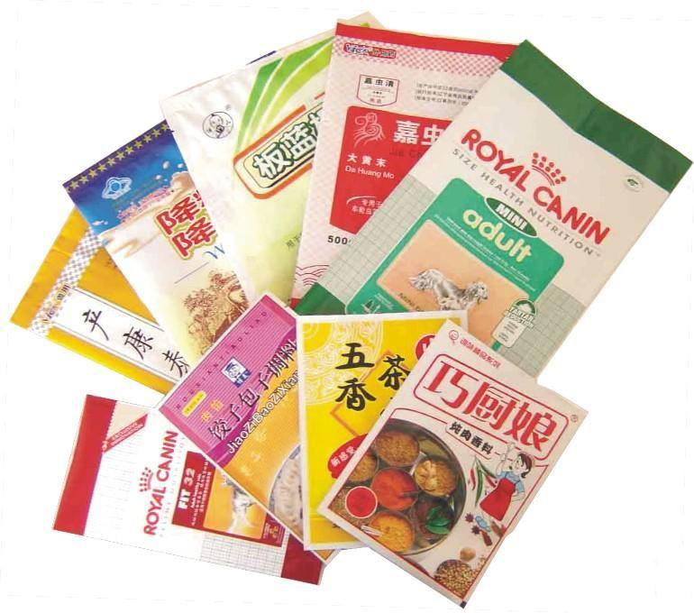 Combinación de material compuesto de la bolsa y sus características