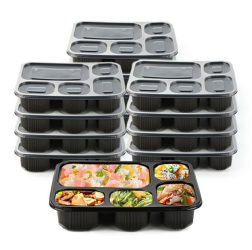 5 compartment food container