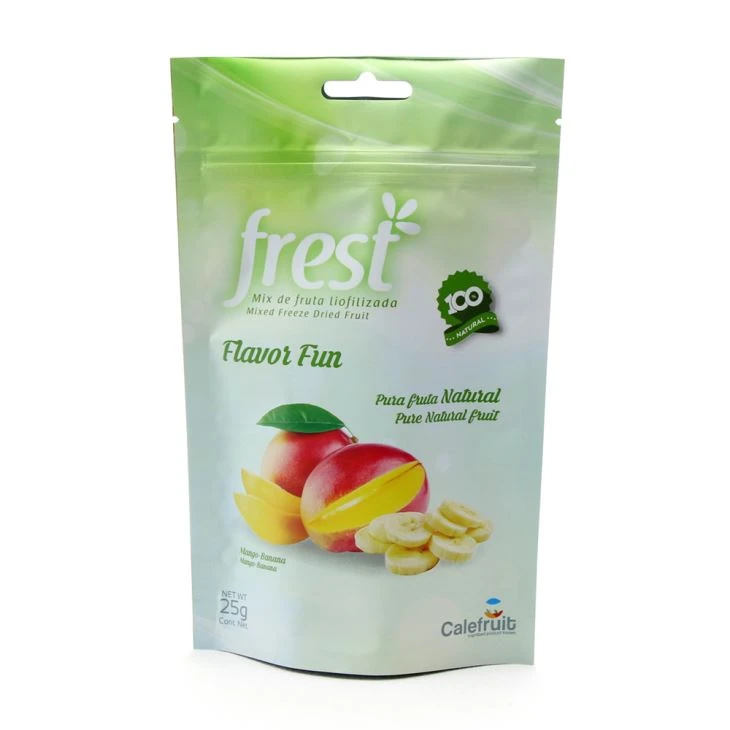 Bolsa de embalaje de bocadillos de frutas secas de aluminio