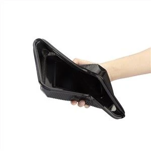 Contenedor de comida desechable de plástico para llevar