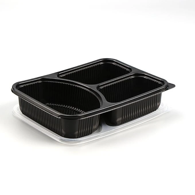 Contenedores de alimentos de 3 compartimentos