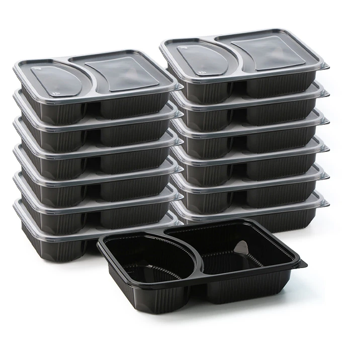 Contenedores compostables para preparación de comidas