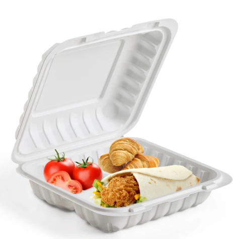 Contenedor de comida desechable