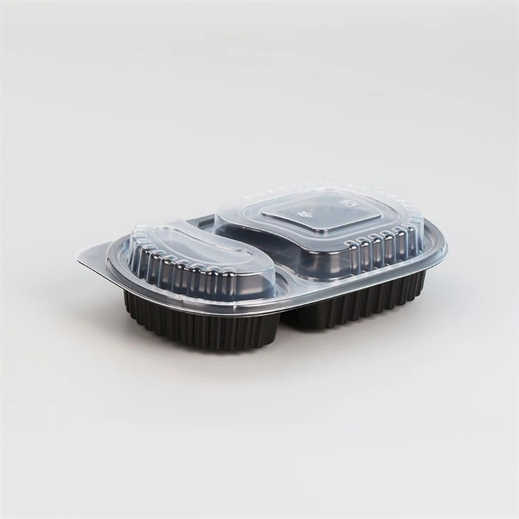Juego de recipientes para preparación de comidas Almacenamiento de alimentos de plástico