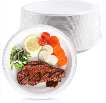 Plato de plástico