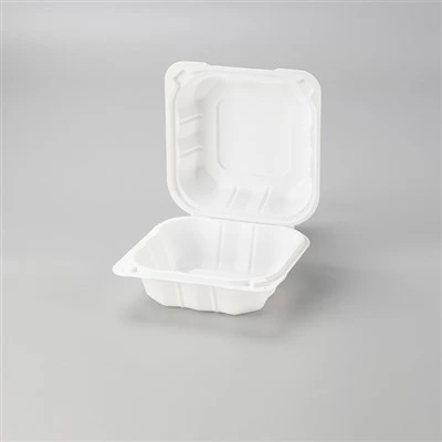 Contenedores de comida tipo almeja 6x6