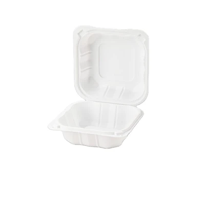 Envase de comida, hecho del material de MFPP, 1 compartimento