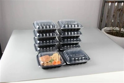 Envase de comida de plástico para llevar