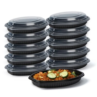 Recipientes para preparar comidas aptos para microondas