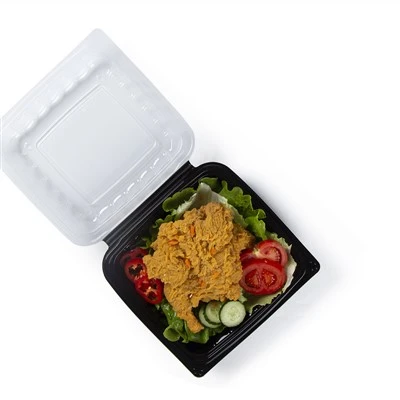 Recipientes de plástico para llevar comida caliente