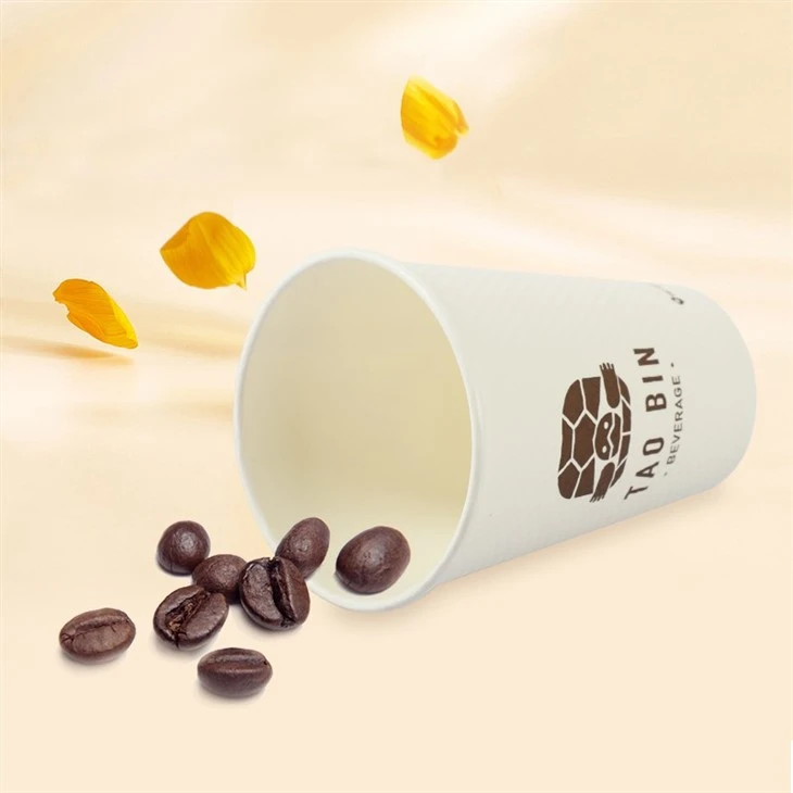 Taza de papel de café personalizada